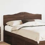 Tăblie cap cu headboard Stejar închis 160 cm Lemn compozit GartenMobel Dekor