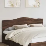 Tăblie cap cu headboard Stejar închis 180 cm Lemn compozit GartenMobel Dekor