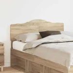 Tăblie cap cu headboard Stejar Sonoma 120 cm Lemn compozit GartenMobel Dekor