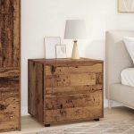 Dulap de depozitare Lemn Vechi 60 x 48 x 57 cm Lemn compozit GartenMobel Dekor