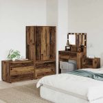 Dulap de depozitare Lemn Vechi 80 x 48 x 57 cm Lemn compozit GartenMobel Dekor