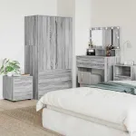 Dulap de Baie Gri Sonoma 40,5 x 40 x 44 cm Lemn compozit GartenMobel Dekor