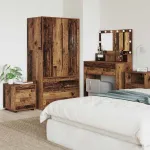 Dulap de Baie Lemn Vechi 40,5 x 40 x 44 cm Lemn compozit GartenMobel Dekor
