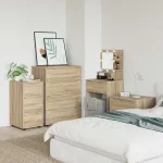 Dulap de depozitare Stejar Sonoma 40 x 48 x 81 cm Lemn compozit GartenMobel Dekor