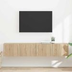 Dulap TV de perete 2 pcs Sonoma 60 x 31 x 29.5 cm Lemn compozit GartenMobel Dekor