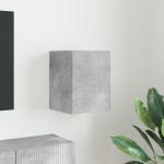 Dulap TV de perete Beton 30 x 31 x 40 cm Lemn compozit GartenMobel Dekor