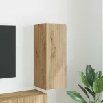Dulap TV de perete Pe perete Stejar artizanal 30 x 31 x 80 cm GartenMobel Dekor