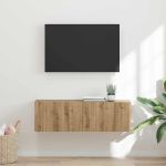 Dulap TV de perete Pe perete Stejar artizanal 60 x 31 x 29.5 cm GartenMobel Dekor