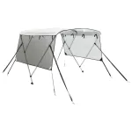 Parasolar Bimini 3 arcuri pereți din plasă 183x(170-182)x137 cm GartenMobel Dekor