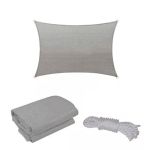 Leziter Rana napvitorla négyszög alakú 3x4 m szürke Mobalis Homvera