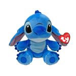 PLUS TY 15CM BEANIE BABIES DISNEY LILO STITCH ALBASTRU SuperHeroes ToysZone
