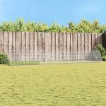 Custodie pentru iepuri Argintiu 215 x 100 x 85 cm GartenMobel Dekor