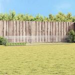 Custodie pentru iepuri Argintiu 400 x 78 x 78 cm GartenMobel Dekor