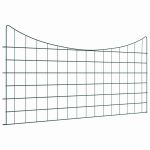 Set gard pentru iaz 5 pcs Verde 100 x 50 cm Oțel GartenMobel Dekor