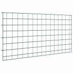 Set gard pentru iaz 5 pcs Verde 100 x 50 cm Oțel GartenMobel Dekor