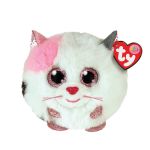 PLUS TY 8CM BEANIE BALLS MUFFIN PISICA ALBA SuperHeroes ToysZone