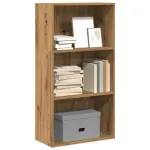 Bibliotecă, stejar artizanal, 60x30x114 cm, lemn prelucrat GartenMobel Dekor