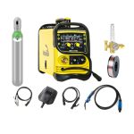 Pachet complet sudura MIG/MAG: MIG 160s Intensiv, 230 V, 160 A, Butelie corgon 8l (plina), rola otel 5kg - 0.8mm WeldLand Equipment