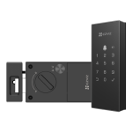 Yala inteligenta, Wi-Fi, sonerie incorporata, verificare status inchidere, alarma anti-furt - EZVIZ CS-DL03(WP)-Black SafetyGuard Surveillance