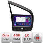 Navigatie Audi R8 2006-2014 Android ecran Qled 2K Octa core 4+32 KIT-r8+EDT-E409-2K CarStore Technology