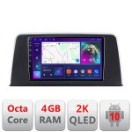 Navigatie BMW Seria 3 F30 2012-2016 Android Octa Core Ecran 2K QLED GPS 4G 4+32GB 360 KIT-f30-nbt+EDT-E409-2K CarStore Technology
