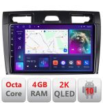 Navigatie Ford Fiesta MK5 2002-2008 Android ecran Qled 2K Octa core 4+32 KIT-fiesta-mk5+EDT-E409-2K CarStore Technology