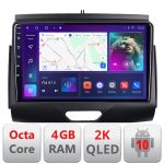 Navigatie Ford Ranger 2015- cu cd Android ecran Qled 2K Octa core 4+32 Kit-574-2020+EDT-E409-2K CarStore Technology