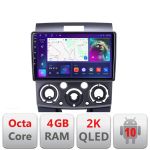 Navigatie Ford Ranger Mazda BT50 2007-2012 C-RANGER Android Octa Core Ecran 2K QLED GPS 4G 4+32GB 360 KIT-ranger+EDT-E409-2K CarStore Technology