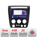 Navigatie Hummer H3 Android Octa Core Ecran 2K QLED GPS 4G 4+32GB 360 KIT-H3+EDT-E409-2K CarStore Technology