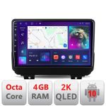 Navigatie Jeep Wrangler 2018- C-WRANGLER Android Octa Core Ecran 2K QLED GPS 4G 4+32GB 360 KIT-WRANGLER+EDT-E409-2K CarStore Technology