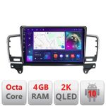 Navigatie Mercedes ML W166 NTG4.5 C-W166 Android Octa Core Ecran 2K QLED GPS 4G 4+32GB 360 KIT-w166+EDT-E409-2K CarStore Technology