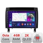 Navigatie Mercedes SLK 2004-2011 C-SLK Android Octa Core Ecran 2K QLED GPS 4G 4+32GB 360 KIT-SLK+EDT-E409-2K CarStore Technology