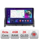 Navigatie Mercedes W204 2008-2012 C-W204 Android Octa Core Ecran 2K QLED GPS 4G 4+32GB 360 KIT-W204+EDT-E409-2K CarStore Technology