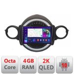 Navigatie Mini 2007-2011 Android Octa Core Ecran 2K QLED GPS 4G 4+32GB 360 KIT-mini-01+EDT-E409-2K CarStore Technology