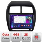 Navigatie Mitsubishi ASX 2017-2021 model facelift Android ecran Qled 2K Octa core 4+32 Kit-026-facelift+EDT-E409-2K CarStore Technology