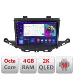 Navigatie Opel Astra K C-ASTRAK Android Octa Core Ecran 2K QLED GPS 4G 4+32GB 360 KIT-ASTRAK+EDT-E409-2K CarStore Technology