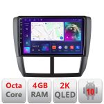 Navigatie Subaru Forester 2007-2013 C-SU01 Android Octa Core Ecran 2K QLED GPS 4G 4+32GB 360 KIT-SU01+EDT-E409-2K CarStore Technology