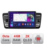 Navigatie Subaru Outback Legacy C-SU02 Android Octa Core Ecran 2K QLED GPS 4G 4+32GB 360 KIT-SU02+EDT-E409-2K CarStore Technology