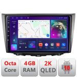 Navigatie Suzuki Kizashi 2009-2015 C-kizashi Android Octa Core Ecran 2K QLED GPS 4G 4+32GB 360 KIT-kizashi+EDT-E409-2K CarStore Technology