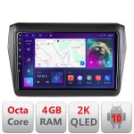 Navigatie Suzuki Swift 2017- C-2179 Android Octa Core Ecran 2K QLED GPS 4G 4+32GB 360 KIT-2179+EDT-E409-2K CarStore Technology