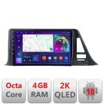 Navigatie Toyota CH-R LOW C-CH-R-A Android Octa Core Ecran 2K QLED GPS 4G 4+32GB 360 KIT-ch-r-a+EDT-E409-2K CarStore Technology