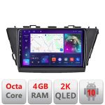 Navigatie Toyota Prius 5 Plus 2012-2020 Android Octa Core Ecran 2K QLED GPS 4G 4+32GB 360 kit-prius5-plus+EDT-E409-2K CarStore Technology