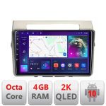 Navigatie Toyota Verso intre anii 2004-2009 Android Octa Core Ecran 2K QLED GPS 4G 4+32GB 360 KIT-VERSO-2004+EDT-E409-2K CarStore Technology