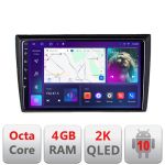 Navigatie VW Beetle 2012-2018 C-beetle Android Octa Core Ecran 2K QLED GPS 4G 4+32GB 360 kit-beetle+EDT-E409-2K CarStore Technology
