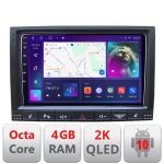 Navigatie VW Touareg 2004-2010 Android Octa Core Ecran 2K QLED GPS 4G 4+32GB 360 KIT-042-v2+EDT-E409-2K CarStore Technology