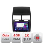 Navigatie VW Touareg 2004-2011 C-042 Android Octa Core Ecran 2K QLED GPS 4G 4+32GB 360 KIT-042+EDT-E409-2K CarStore Technology