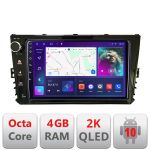 Navigatie VW masini dupa 2018 Android Octa Core Ecran 2K QLED GPS 4G 4+32GB 360 kit-vw-universal-2018++EDT-E409-2K CarStore Technology