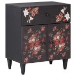 Noptieră Multicolour 50 x 33 x 60 cm Lemn de mango solid GartenMobel Dekor