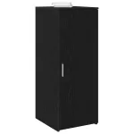 Dulap de depozitare negru 40x45x103,5 cm, lemn stratificat GartenMobel Dekor