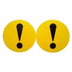 Autocolant Semn incepator 2buc - Ø 85cm - Exterior Garage AutoRide